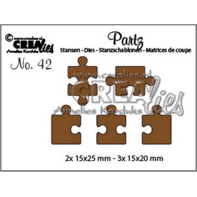 Crealies Partzz Dies - Puzzle CLPartzz42